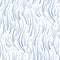 Vector seamless wave pattern. Repeating stripe rain linearly texture. Stylish water background.