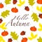 Vector set of autumn leaves