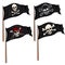 Vector Set of Cartoon Pirate Flags