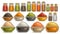 Vector Set of different Spices