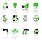 Vector set of environmental / recycling icons