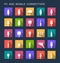 Vector Set Flat Icons