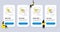 Vector Set of Healthcare icons related to Skin moisture, Medical chat and Vision test. Vector