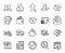 Vector set of Payment method, Increasing percent and Saving money line icons set. Vector