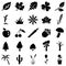 Vector set of plants icons