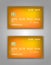 Vector set Realistic credit bank card mockup. Blue, mesh, cold, purple, streaming. Yellow, orange, mesh, cold, purple, streaming