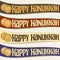 Vector set of ribbons for Hanukkah