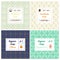 Vector set of seamless patterns for handmade soap.