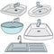 Vector set of sink