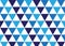 Vector shades of blue color seamless pattern