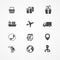 Vector Shipping, Logistics and cargo icon set