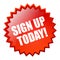 Vector sign up icon