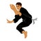 Vector of Silat Martial Arts from Indonesia - Pose 8