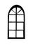 Vector silhouette window