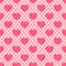 Vector simple seamless cute design in valentines of different sizes and pink for the design of background invitations and cards, t