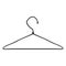 Vector Single Sketch Wardrobe Shoulder Hanger