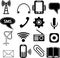 Vector sixteen icons on the theme of world language