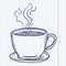 Vector Sketch Cup of Coffee