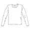 Vector Sketch Illustration - Long Sleeve Shirt