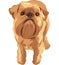 vector Sketch red dog Brussels Griffon breed