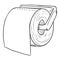 Vector Sketch Toilet Paper