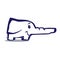 VECTOR. Small nice elephant. Funny character baby elephant. Smiles. Happy. Beautiful. It can be used as logo