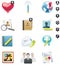 Vector social media icon set