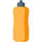 Vector sport thermo bottle for water and energy drink
