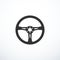 Vector steering wheel icon