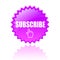 Vector subscribe icon