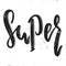 Vector super lettering