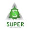 Vector super logo template