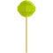 Vector sweet round lollipop candy on stick on white