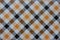A vector tartan black, orange, white and grey pattern