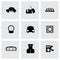 Vector taxi icon set