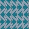 Vector Teal Green Gray Origami Fish Seamless Repeat Background Pattern