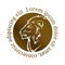 Vector template for emblem, logo or stamp depicting the profile of a lion inscribed in a circle