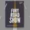 Vector template of poster, design layout for brochure, banner, flyer. Poster design for fury road show. The road