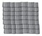 Vector texture illustration of grey clay roof tiles, slate.