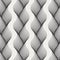 Vector texture. Modern abstract background. Monochrome pattern of lines woven into a braid.
