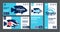 Vector tilapia labels and tilapia fish illustrations