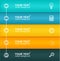 Vector Timeline Infographic. Colorful Template