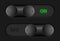 Vector toggle buttons for interface design