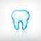 Vector tooth dental icon