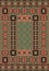 Vector of traditional ajrak design.Pakistani or indian cultural motif for premium advertising campaign. Sindhi, Balochi Fabric or