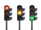 Vector traffic lights