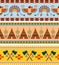 Vector Tribal Ethnic Vintage Background