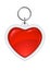 Vector trinket souvenir with love heart