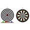 Vector two sides of darts game