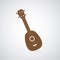 Vector ukulele symbol